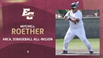 Image for Roether places on ABCA, D3Baseball All-Region teams
