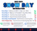 Image for Inclement Weather Information