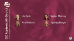 Image for Four members of EC volleyball earn academic all-district status