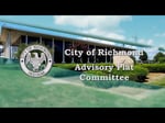 Image for City of Richmond Advisory Plat Committee of August 28, 2025