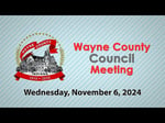 Image for Wayne County Council Meeting of November 6, 2024