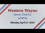 Image for Western Wayne Sewer District Board Meeting of 04/21/25