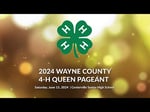 Image for 4-H Fair Queen Pageant 2024