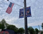 Image for Fountain City adding Hometown Heroes banners