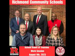 Image for Richmond Community Schools School Board Work Session August 9th, 2023