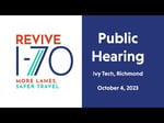 Image for Revive I-70 - Public Hearing  10.04.23