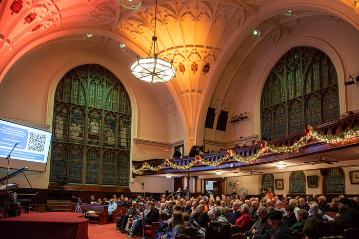 Image for Reid Center Christmas Swag