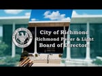 Image for Richmond Power & Light Meeting of October 2, 2023