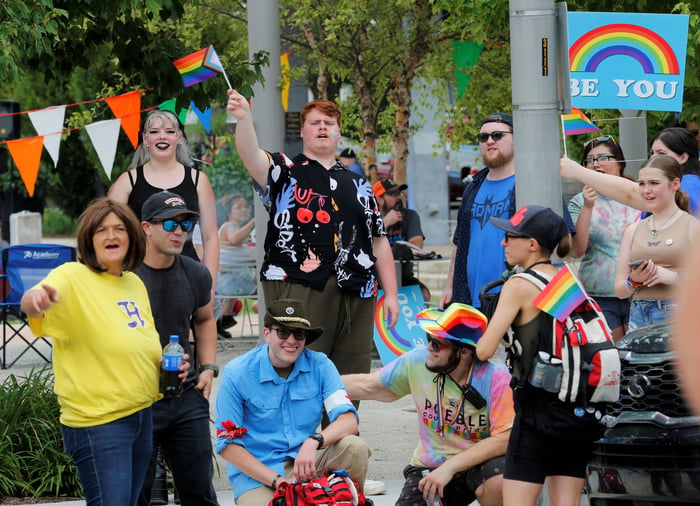 Image for 'It's OK to be gay': Rainbow Richmond hosts Pride celebration at Elstro Plaza