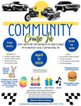 Image for April 12 —“Community Cruise In”  in Centerville!