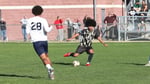 Image for Men's soccer draws with MSJ on Homecoming