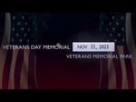 Image for Veterans Day Ceremony 2023