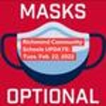 Image for Masks OPTIONAL for Tuesday, February 22, 2022