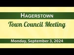 Image for Hagerstown Town Council Meeting September 3, 2024