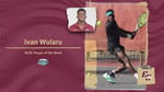 Image for Wularu named men's tennis Athlete of the Week