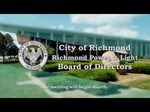 Image for City of Richmond Power and Light Board of Directors Meeting of January 2, 2024