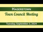 Image for Hagerstown town Council Meeting of September 3, 2024