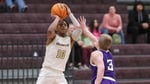 Image for MBB downs Bluffton with 14 3-pointers