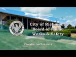 Image for City of Richmond Board of Public Works and Safety Meeting of April 18, 2024
