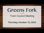 Image for Greensfork Town Council Meeting of October 10, 2024
