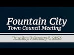 Image for Fountain City Town Council Meeting of February 4, 2025