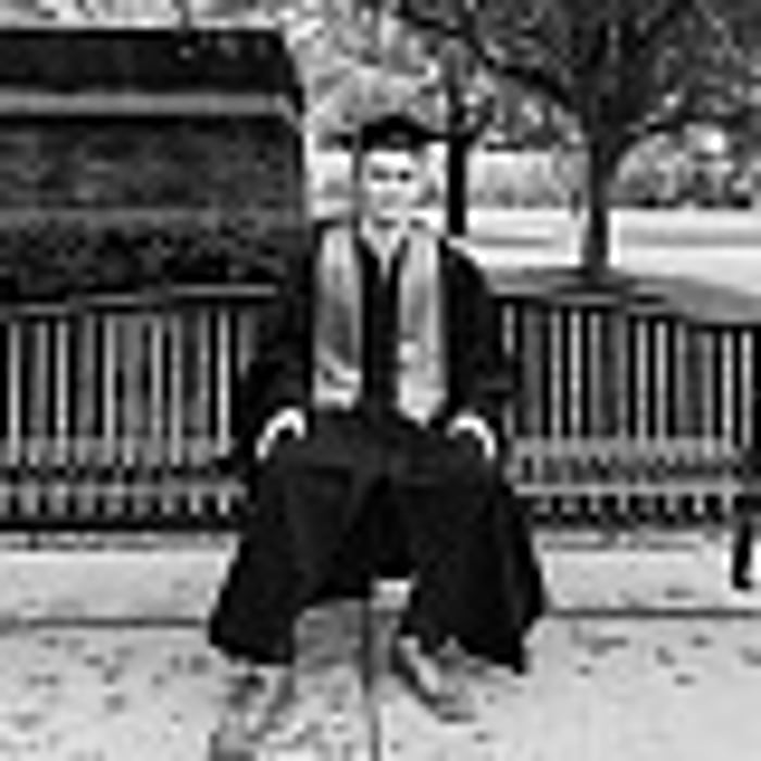 Image for Business lecturer donates benches to Richmond Civic Hall in celebration of RHS, IU East Class of 202...