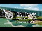 Image for Parks Department Meeting of November 9, 2023.