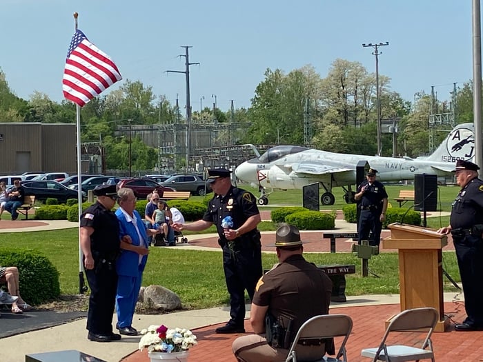 Image for Peace Officers Memorial Service remembers 143 Wayne County officers
