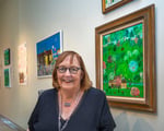 Image for Carole Golay Wantz thrilled about returning home for Richmond Art Museum exhibit reception