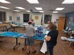 Image for As data analysis continues, I have a team of volunteers helping to assemble cleaning kits for reside...