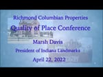 Image for 2022 Quality of Place Conference - Marsh Davis