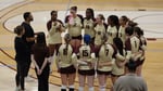 Image for Volleyball downed in four sets