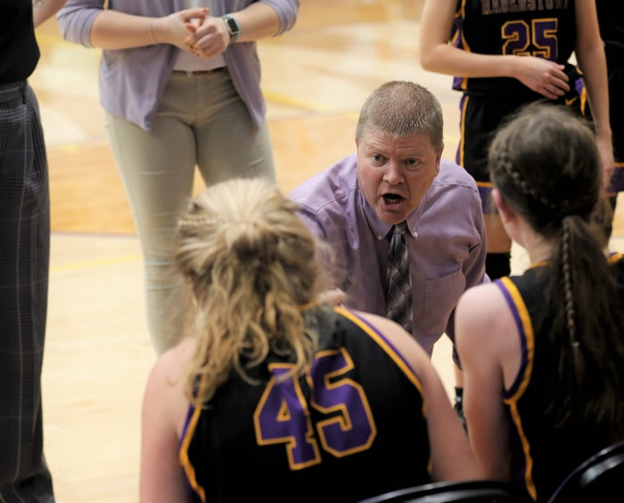 Image for 'Always special': Oligers have last game together; Hagerstown girls basketball is a family