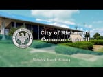 Image for City of Richmond Common Council Meeting of March 18, 2024