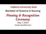 Image for IUE Nurses Pinning Ceremony of May 6, 2024