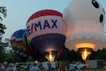 Image for Hot air balloon glow, rose garden gala returns