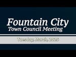 Image for Fountain City Town Council Meeting of March 4, 2025