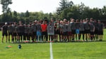 Image for Men's soccer downed on Senior Day