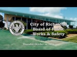 Image for City of Richmond Board of Public Works and Safety Meeting of October 19, 2023