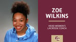 Image for Zoe Wilkins named head women's lacrosse coach