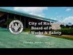 Image for City of Richmond Board of Public Works and Safety Meeting of March 7, 2024