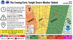 Image for Remain “weather aware” today as storms from the west move into the area. Be sure you have signed up...