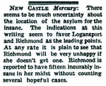 Image for Out of Our Past: Local news of June 1883 included locating an asylum in Richmond