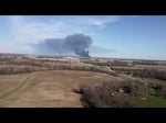 Image for My Way Trading Warehouse Fire from 6 miles away