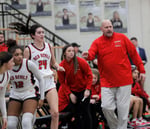 Image for Clay Bolser's first year as Richmond girls basketball coach ends with all kinds of emotions