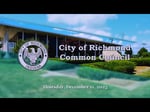 Image for City of Richmond Common Council Special Meeting of December 11, 2025