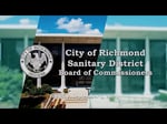 Image for City of Richmond Sanitary District - Budget Workshop of September 5, 2023