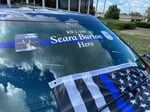 Image for Police chief: Indiana officer removed from life support shows her strength