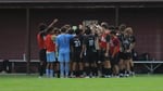 Image for Men's soccer falls on Senior Day