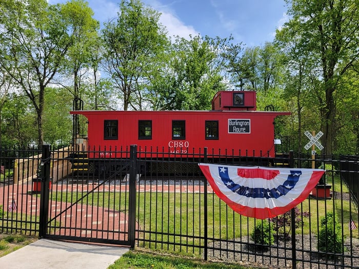 Image for 1907 CB&Q Way Car caboose